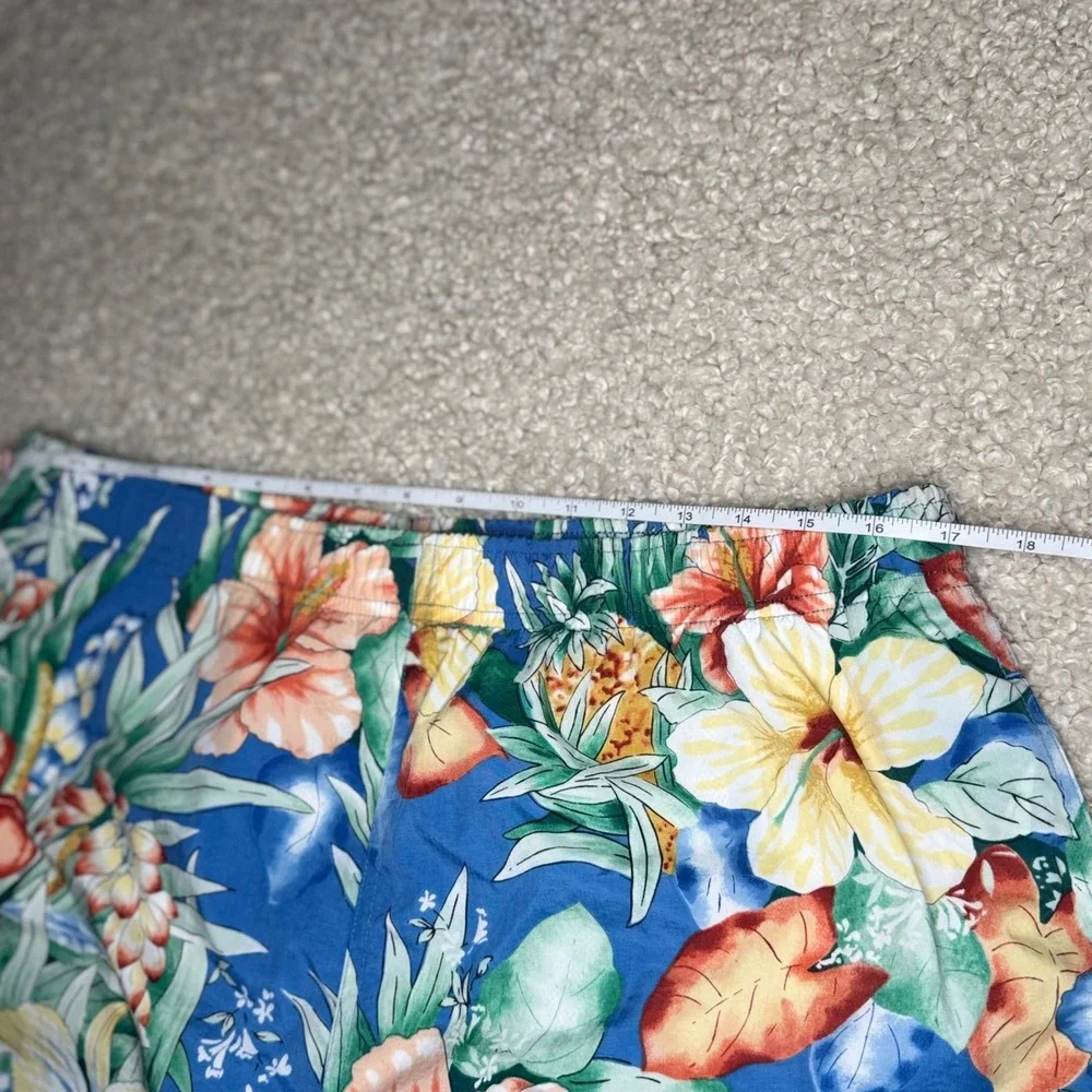 Vintage 90's Polo Sport Ralph Lauren Mens XL Tropical Hibiscus Floral Swim Trunk